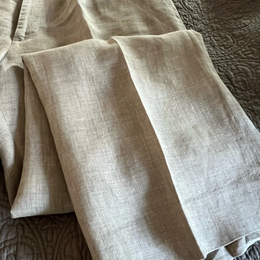 Summer linen trousers - men’s
